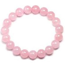 Load image into Gallery viewer, 10 MM Rose Quartz Bracelet
