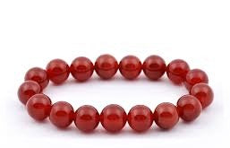 10 MM Carnelian Bracelet